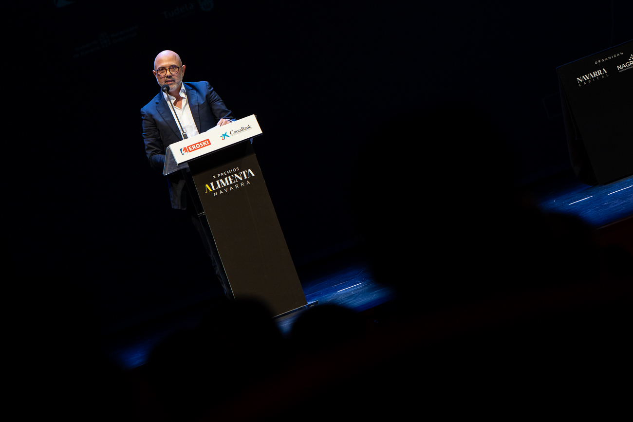 Alfredo Arbeloa, Tutti Food Group, Mula y Bodega Otazu ganan los X Premios Alimenta Navarra