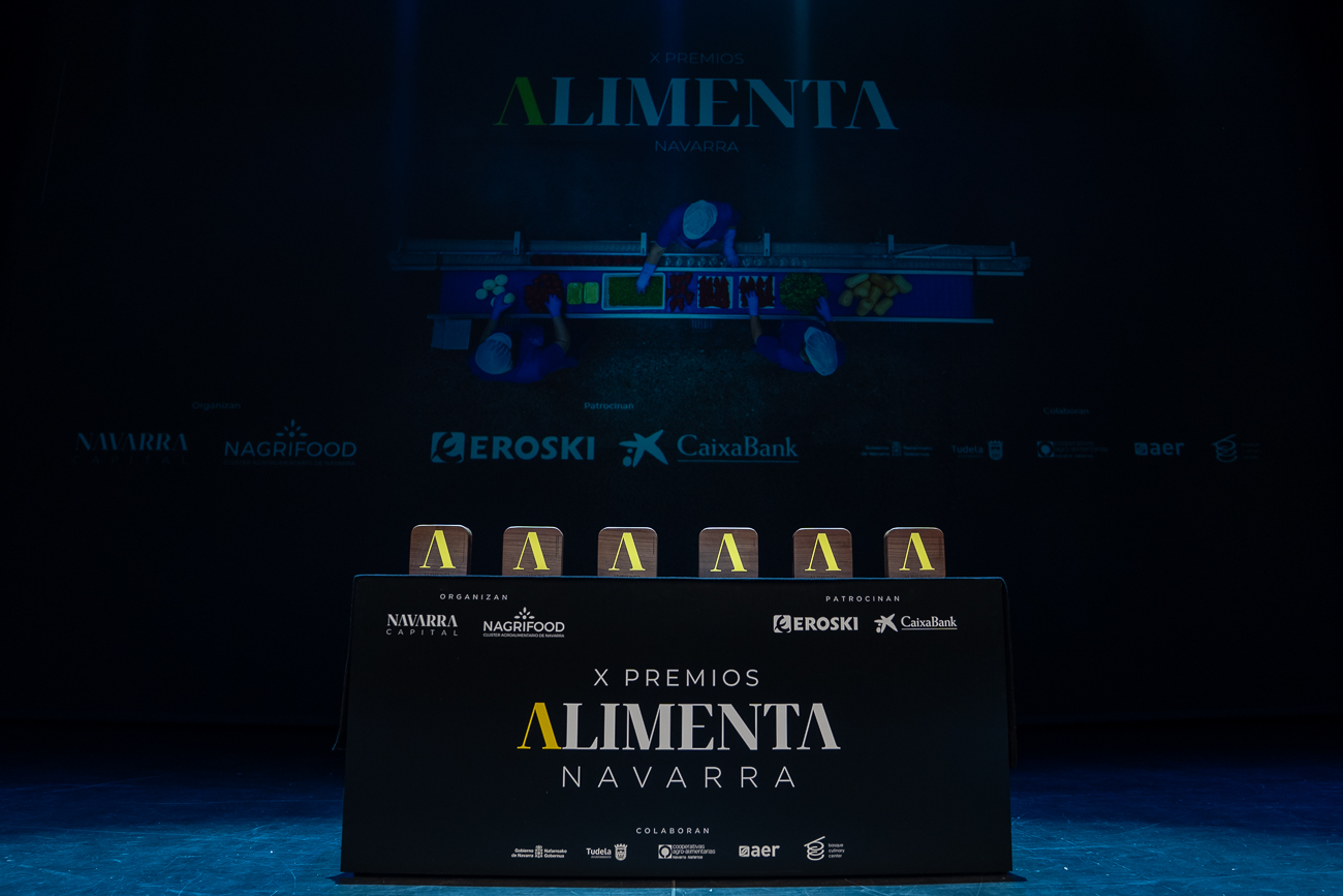 Alfredo Arbeloa, Tutti Food Group, Mula y Bodega Otazu ganan los X Premios Alimenta Navarra