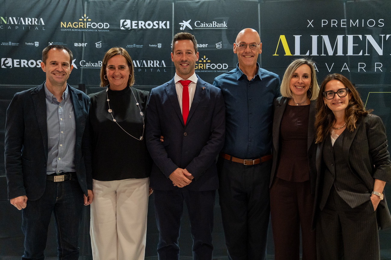 Alfredo Arbeloa, Tutti Food Group, Mula y Bodega Otazu ganan los X Premios Alimenta Navarra