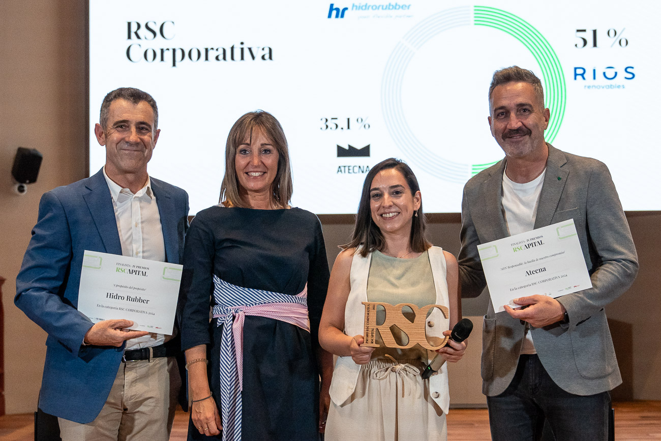 Ríos Renovables, Jacar y Kudea ganan los IV Premios RSCapital