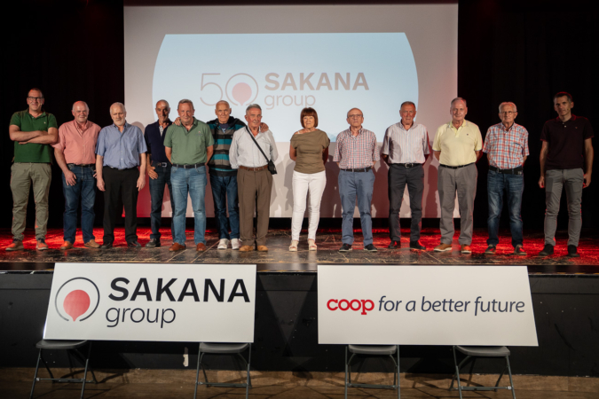 Sakana Group estrena en Lakuntza el documental conmemorativo de su 50 aniversario