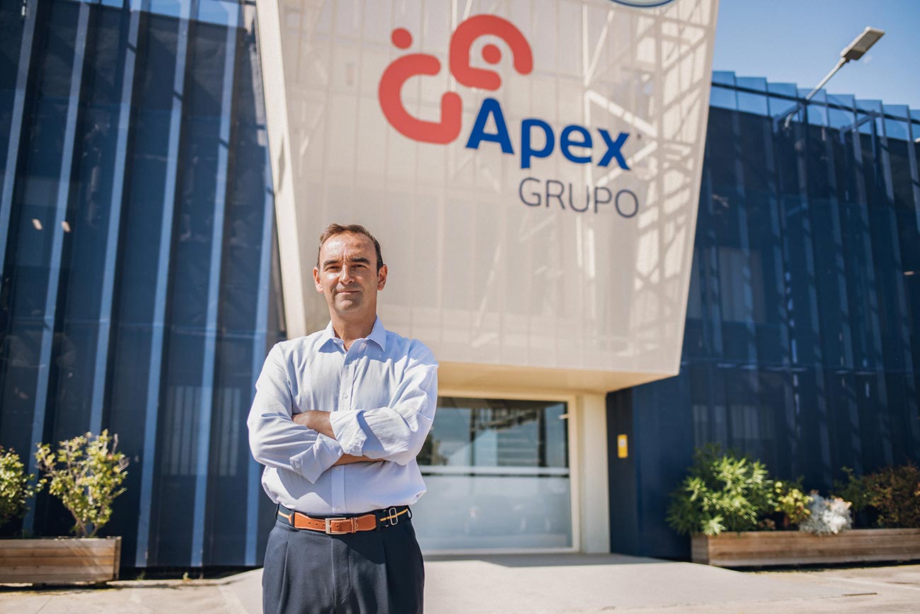 En 2001, con 30 años, Santiago Sala se puso al frente del Grupo Apex. (Fotos: cedidas)