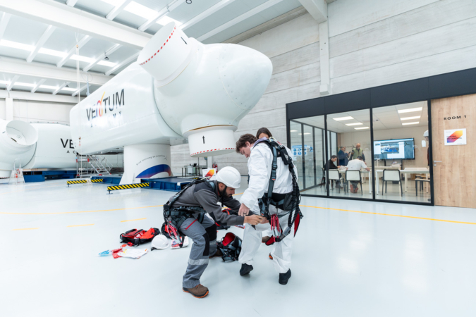 SiG Coop y Ventum Academy lanzan el primer ‘escape room’ del mundo en un aerogenerador