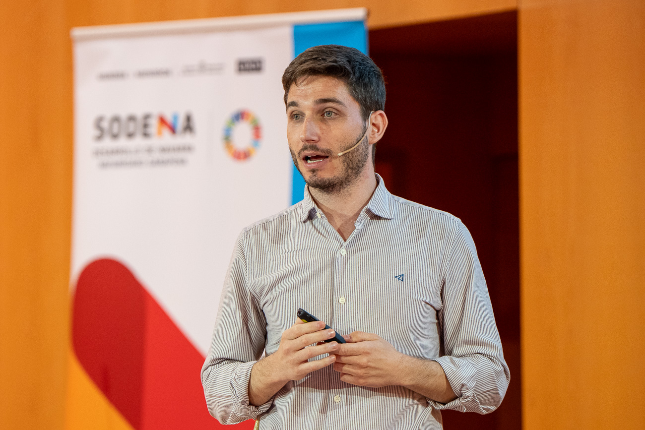 Nacho Liñan, de Enisa, explicó las líneas de financiación que tiene la entidad estatal para las pymes.