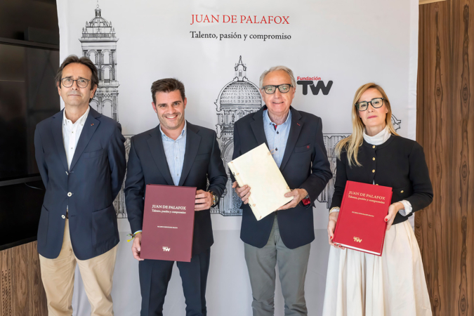 El Ministerio de Cultura premia a la fundación de TW Group por su libro sobre Juan de Palafox