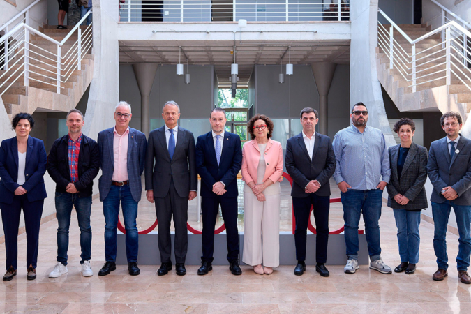 Gobierno foral, UPNA, CEN, ANEL, UGT y CCOO crean la Cátedra de Prevención de Riesgos Laborales