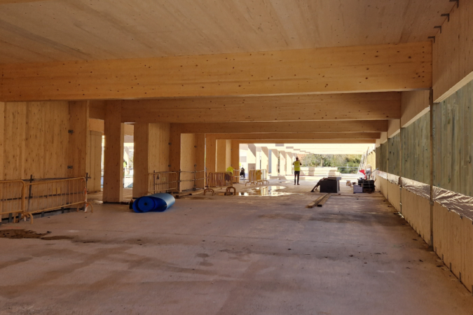 La Facultad de Ciencias de la Salud de la UPNA será el mayor edificio navarro de madera