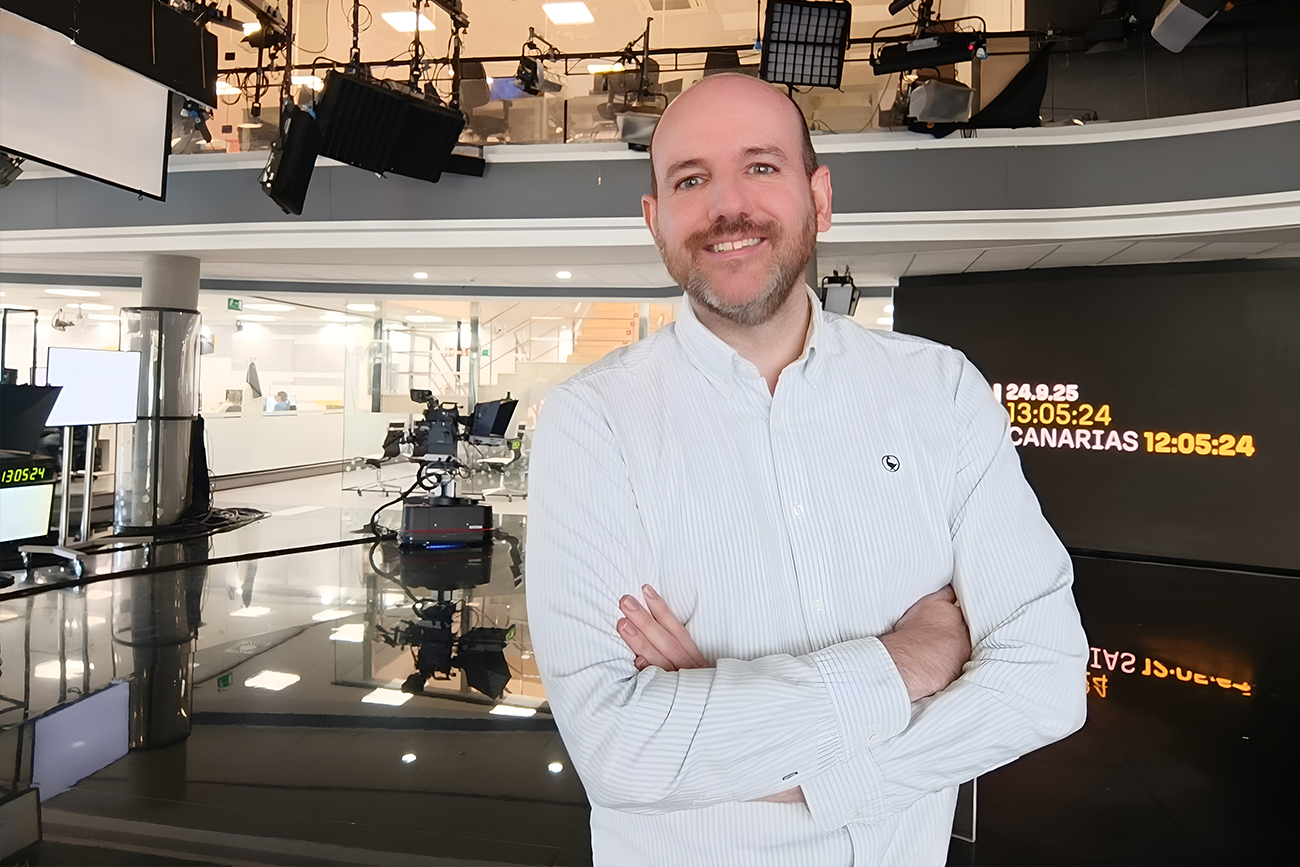 José Javier es miembro del Departamento de I+D, dentro de la Dirección de Programas de Entretenimiento.