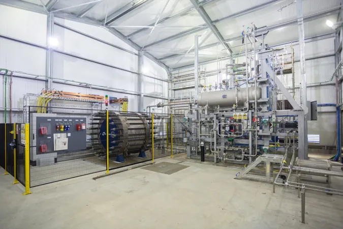 El proyecto desarrollado por Viscofan, Nordex, AIN y Uraphex ya produce hidrógeno verde en Cáseda