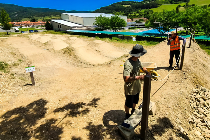El ‘bike park’ de Zubiri cuenta con cuatro circuitos para distintos niveles tras su reciente reforma